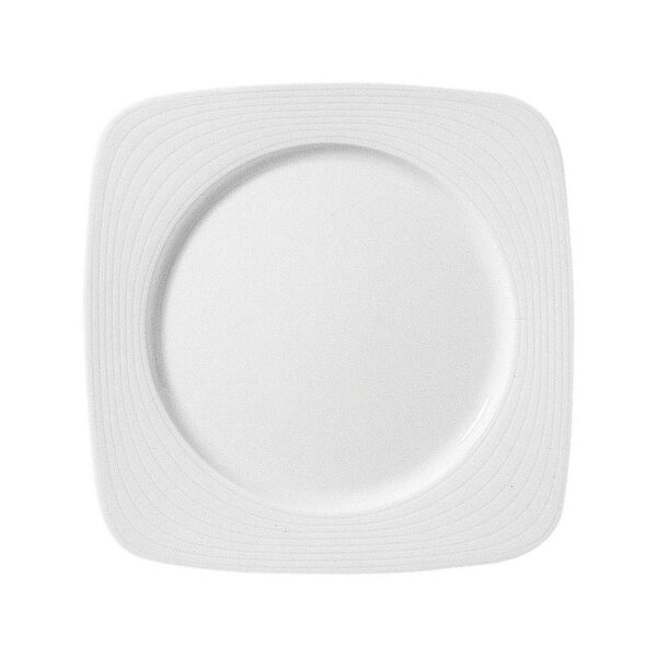 Arena Plato postre grabado 20*20 cm