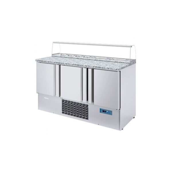 Mesa refrigerada GN 1/1 para ensaladas ME PIZZA - Imagen 3