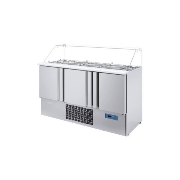 Mesa refrigerada GN 1/1 para ensaladas ME KB - Imagen 3