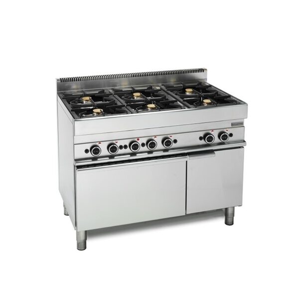 Cocina 6 Fuegos + Horno gama 650