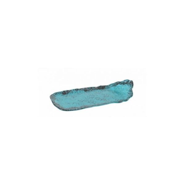 MURANO TURQUESA BANDEJA ETNIC 32*16 CM