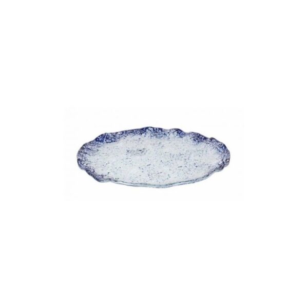 MURANO COBALTO PLATO LLANO 28 CM