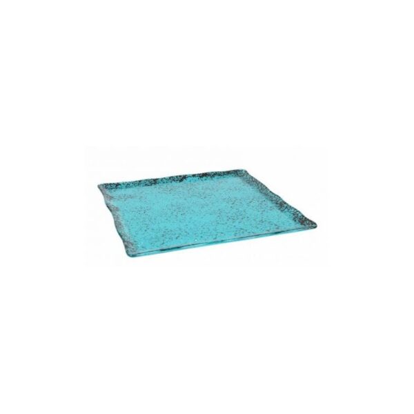 MURANO TURQUESA PLATO MING 30*30 CM