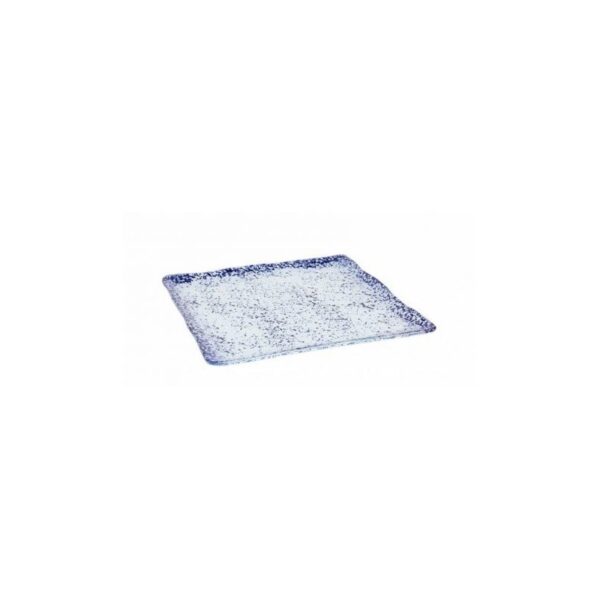MURANO COBALTO PLATO MING 25*25 CM