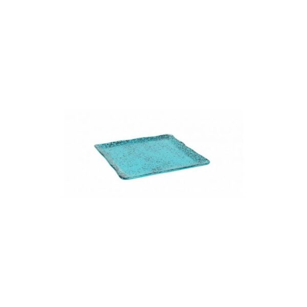 MURANO TURQUESA PLATO MING 20*20 CM