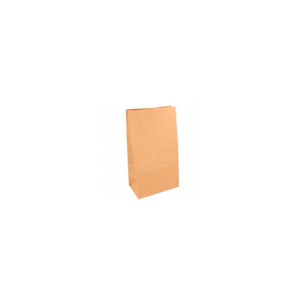 BOLSA PAPEL KRAFT 18+7*32 CAJA 1000