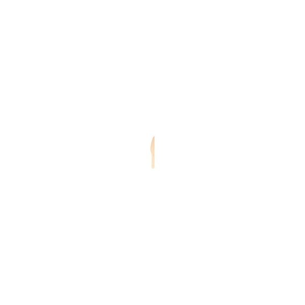 CUCHILLO DE MADERA (100)uds