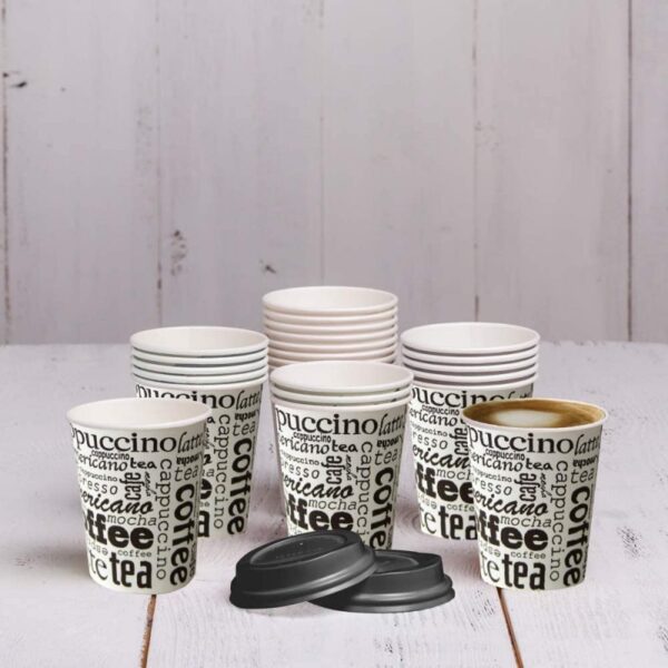 VASO PAPEL CARTON CAFE 240ml (1.000) uds. - Imagen 3