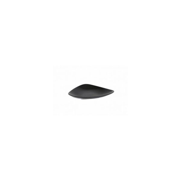 VENDOME PLATO LLANO NEGRO 24x18x3 cm