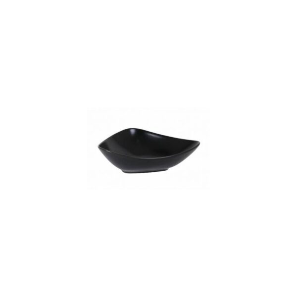 VENDOME PLATO HONDO NEGRO 24x19x7cm