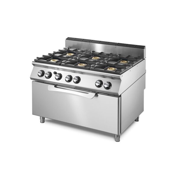 Cocina 6 Fuegos + Horno G