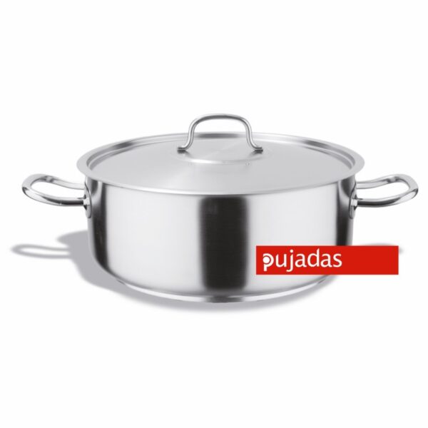INOX-PRO 207 Cacerola Baja con Tapa