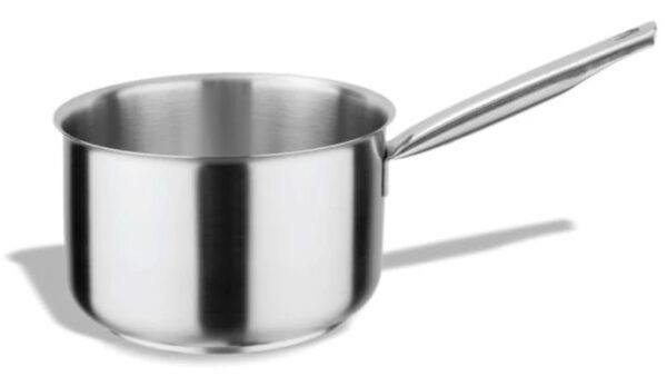 CAZO RECTO BAJO INOX 24 cm 6,3 L