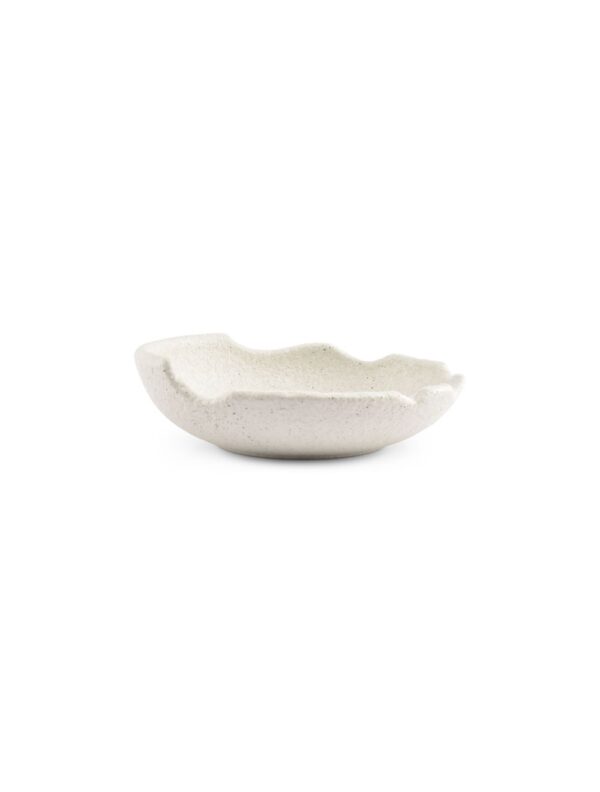 ENSALADERA BLANCO TIZA CALCA 25x7h cm