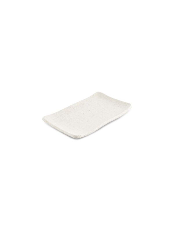 BANDEJA BLANCO TIZA CALCA 23x14,5 cm