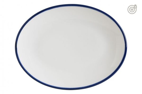 BANDEJA OVALADA MOOVE TOPACIO 31x24 cm